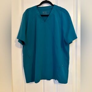 Figs - Men's Pacific Blue Short Sleeve Scrub Shirt.  Size XL. Brand New.PO# 2092